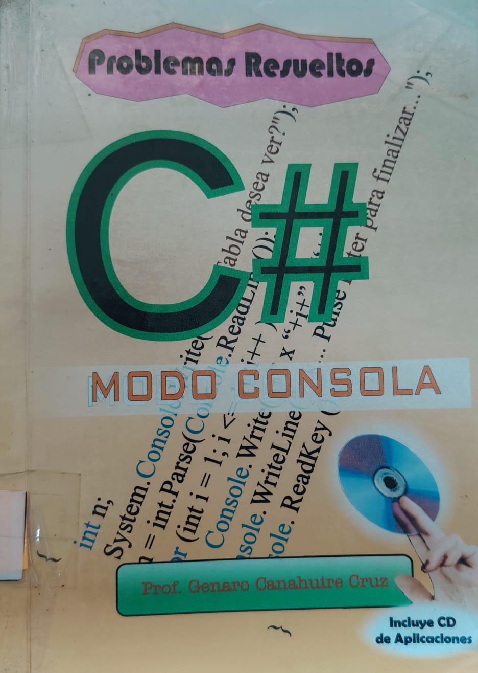 PROBLEMAS RESUELTOS C # MODO CONSOLA